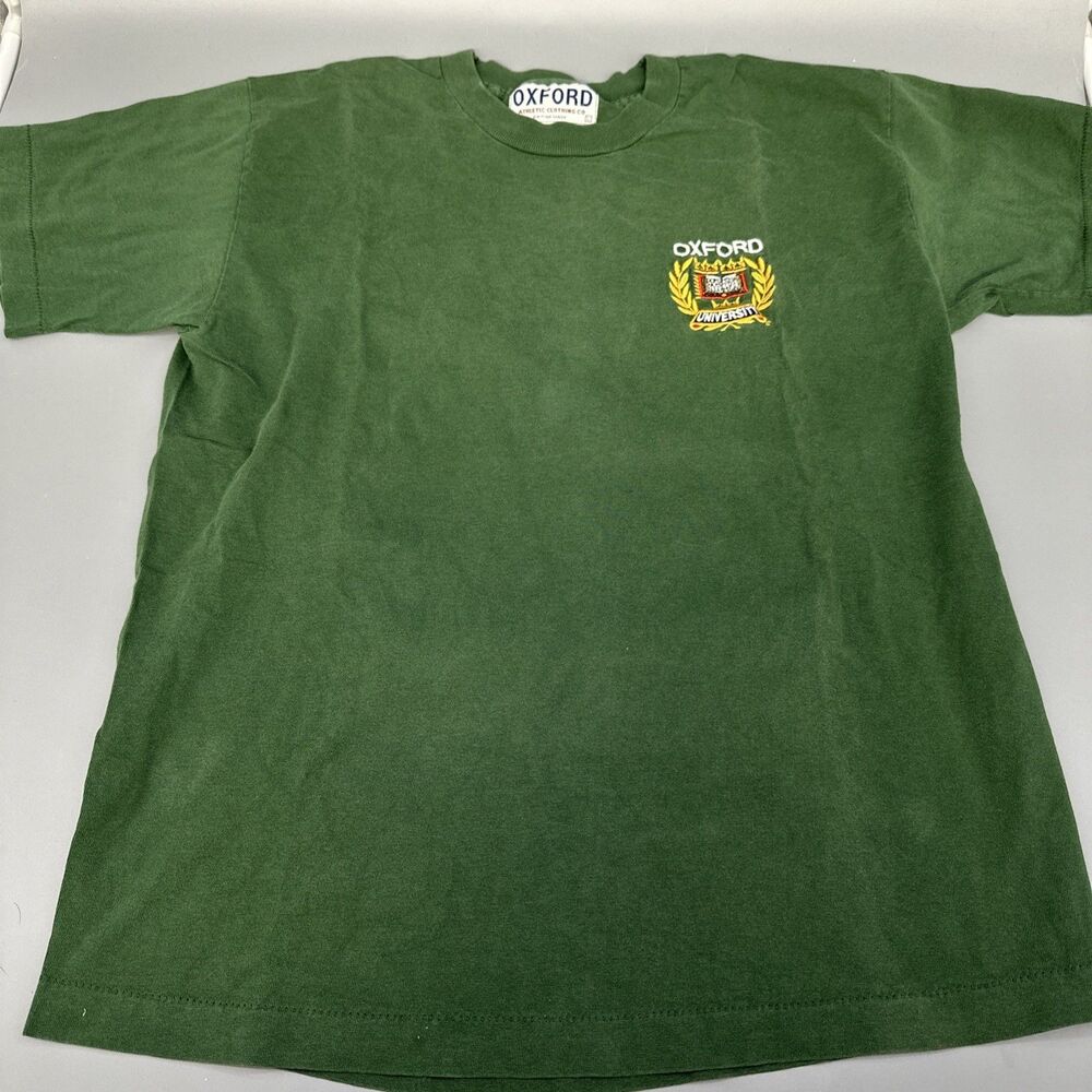 VTG Oxford University T Shirt Men’s Large 80/90s Single Stitch British Made EUC